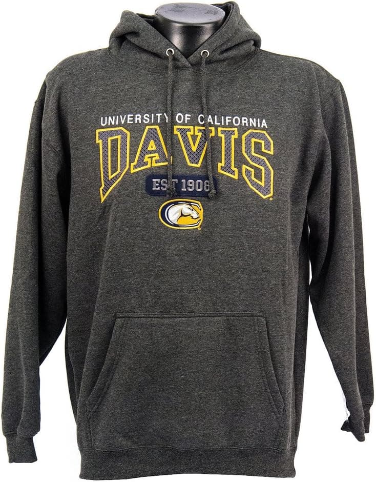 UC Davis Charcoal Gray Hood Est 1908 (Medium)