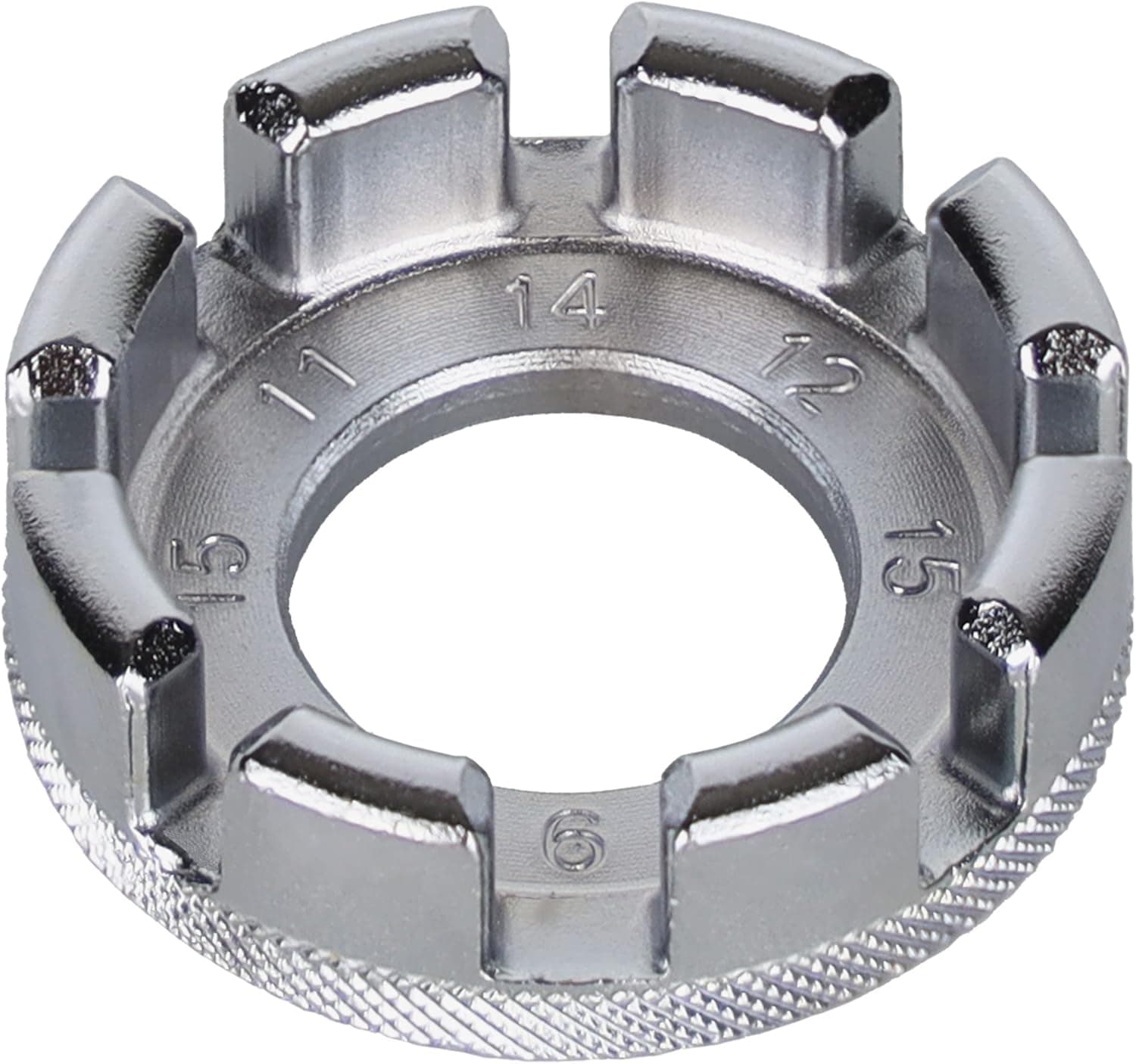 CyclingDeal Premium Bike Bicycle Wheel Spoke Wrench Tool - Wider Size Selection Anti-Skid - Size: 9/10/11/12/13/14/15