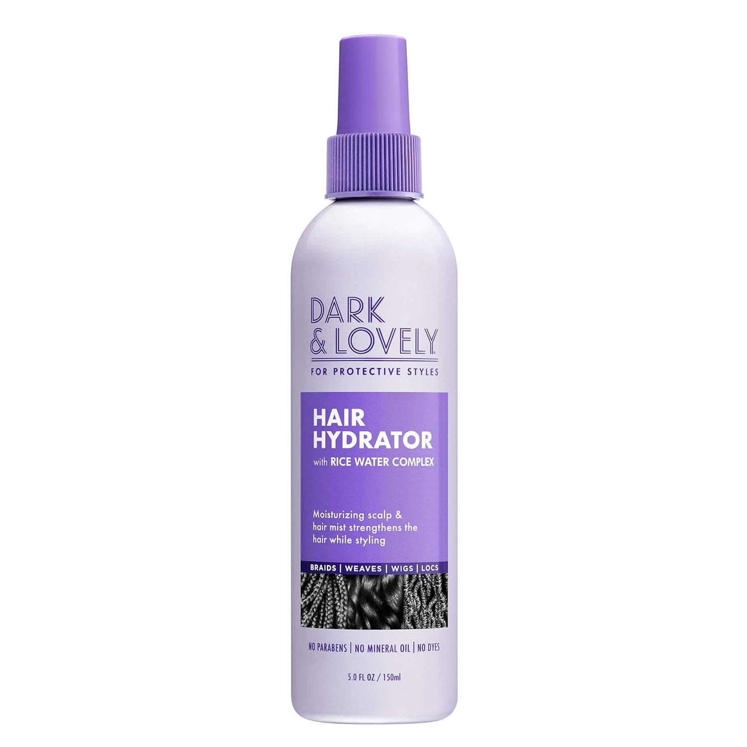 Dark and Lovely For Protective Styles Detangling Cream With Peppermint and Avocado Oil for Braids, Weaves, Wigs and Locs No Dyes, No Mineral Oil, No Petrolatum SoftSheen-Carson 6.8 Fl Oz