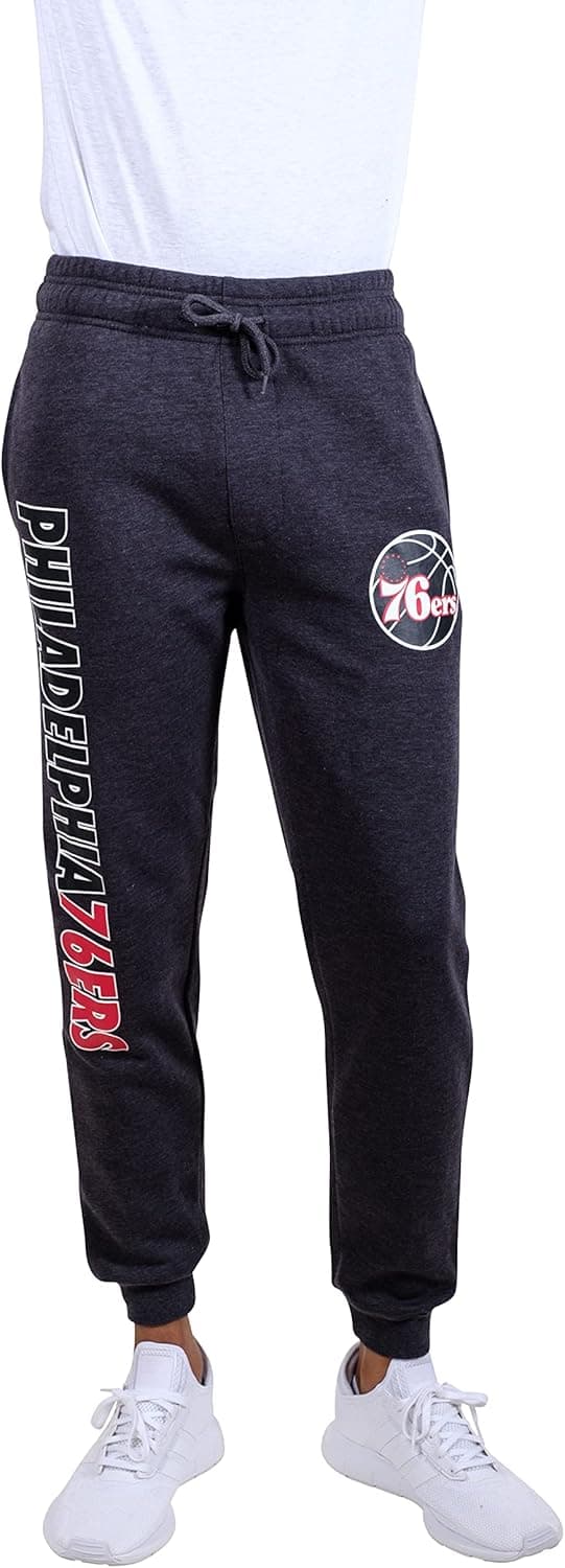 Ultra Game NBA Men's Soft Fleece Active Jogger Sweatpants