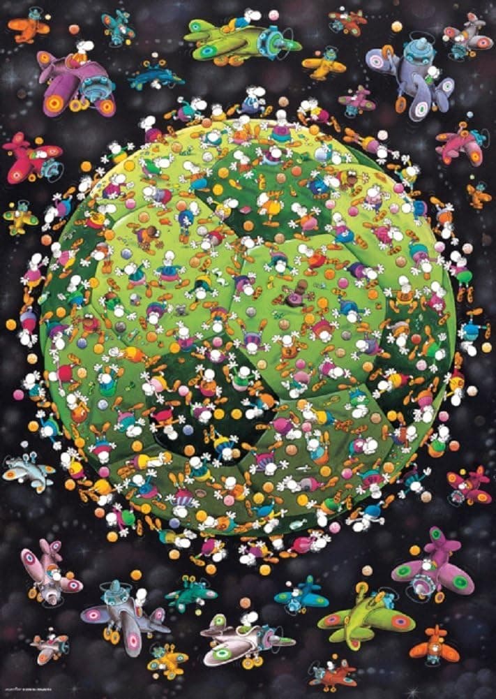Heye Football 1000 Piece Guillermo Mordillo Jigsaw puzzle