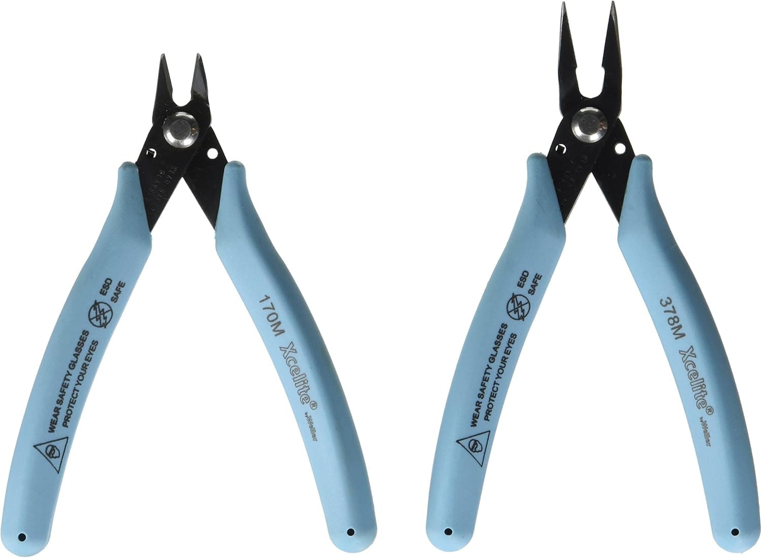 Weller S2KN Xcelite Shearcutter and Pliers Set (2 Piece),Black