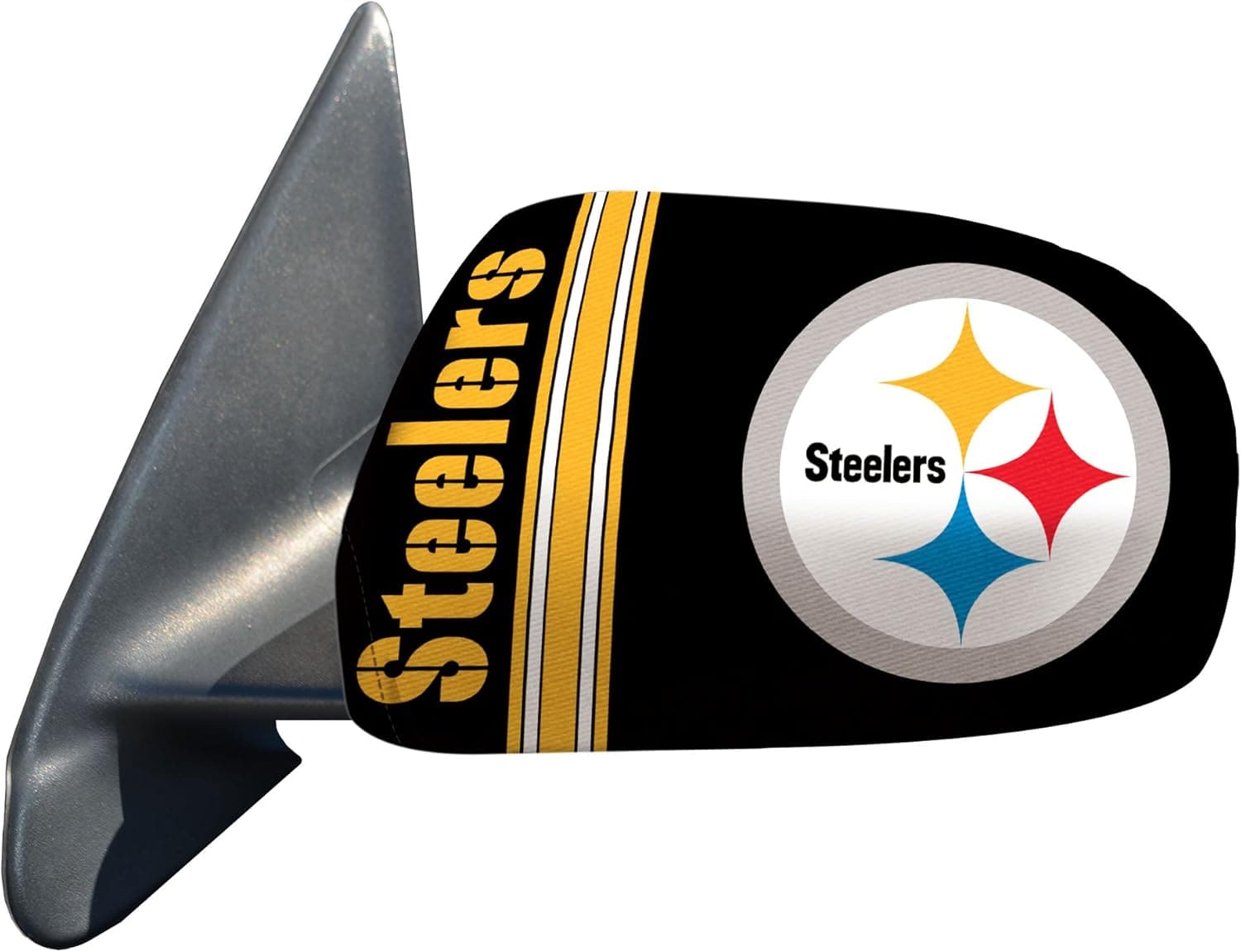 Fanmats NFL Pittsburgh Steelers Mirror Cover, 5.5" x 8"