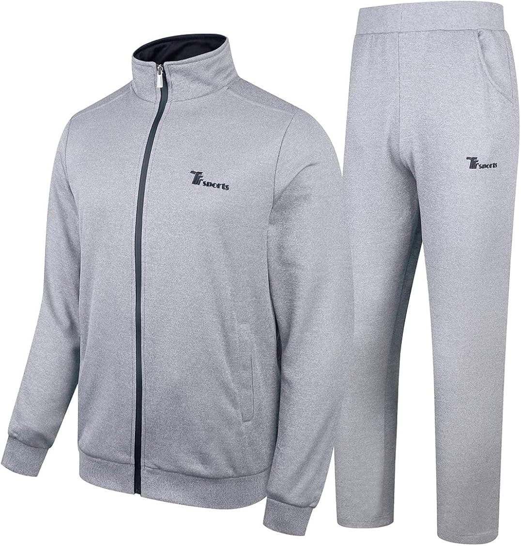YSENTO Men's Tracksuits 2 Pieces Jogging Suits Sets Athletic Sport Sweatsuit