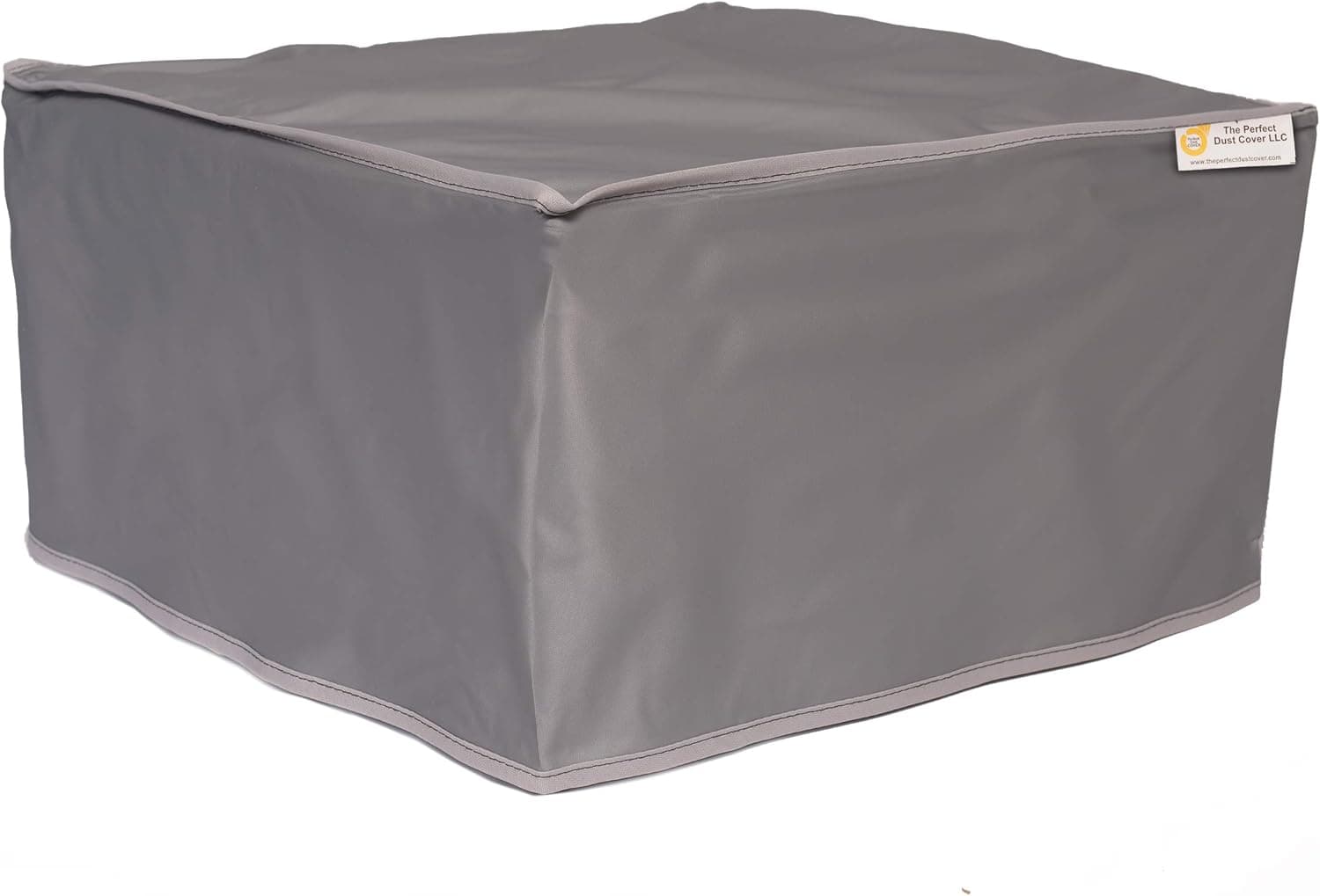 The Perfect Dust Cover, Silver Gray Vinyl Cover for Dell E525W Color Laser All-in-One Wireless Printer, Anti Static Waterproof Cover Dimensions 16.1''W x 15.7''D x 13.9''H by The Perfect Dust Cover