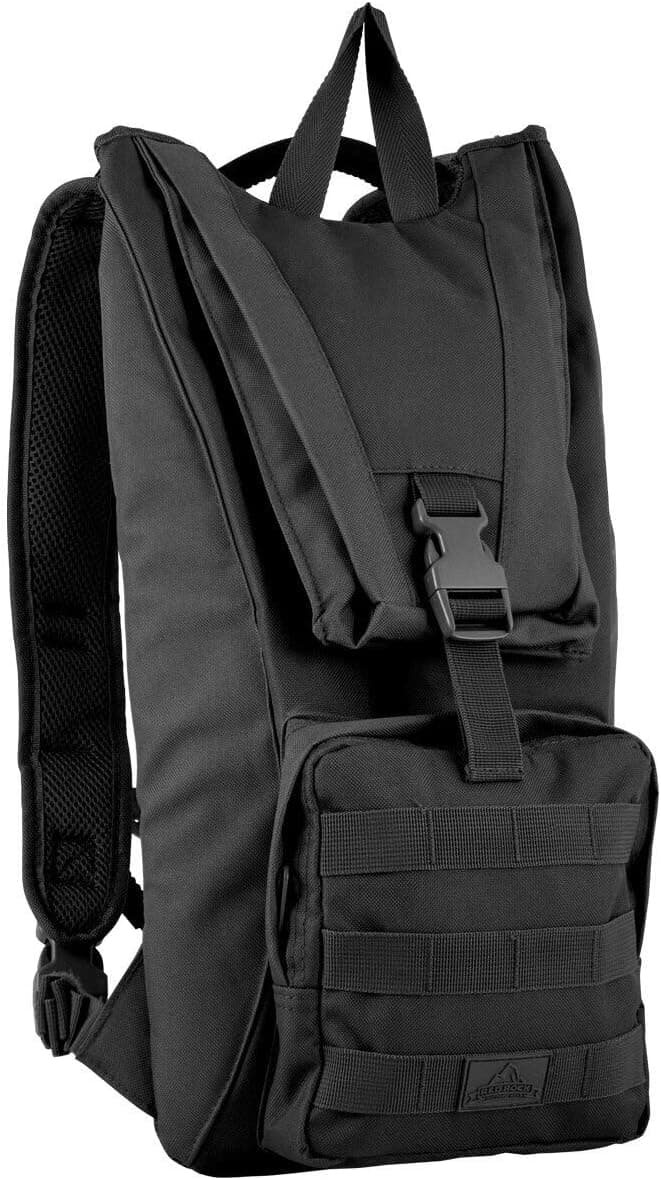 Red Rock Outdoor Gear Piranha Hydration Pack, Black