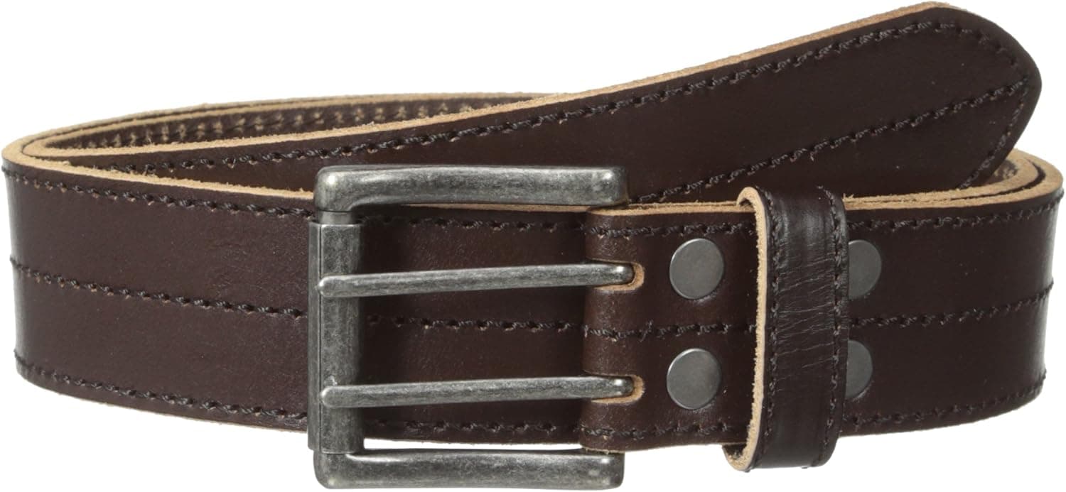 Bill Adler Belts Men's Center Creased Jean Belt