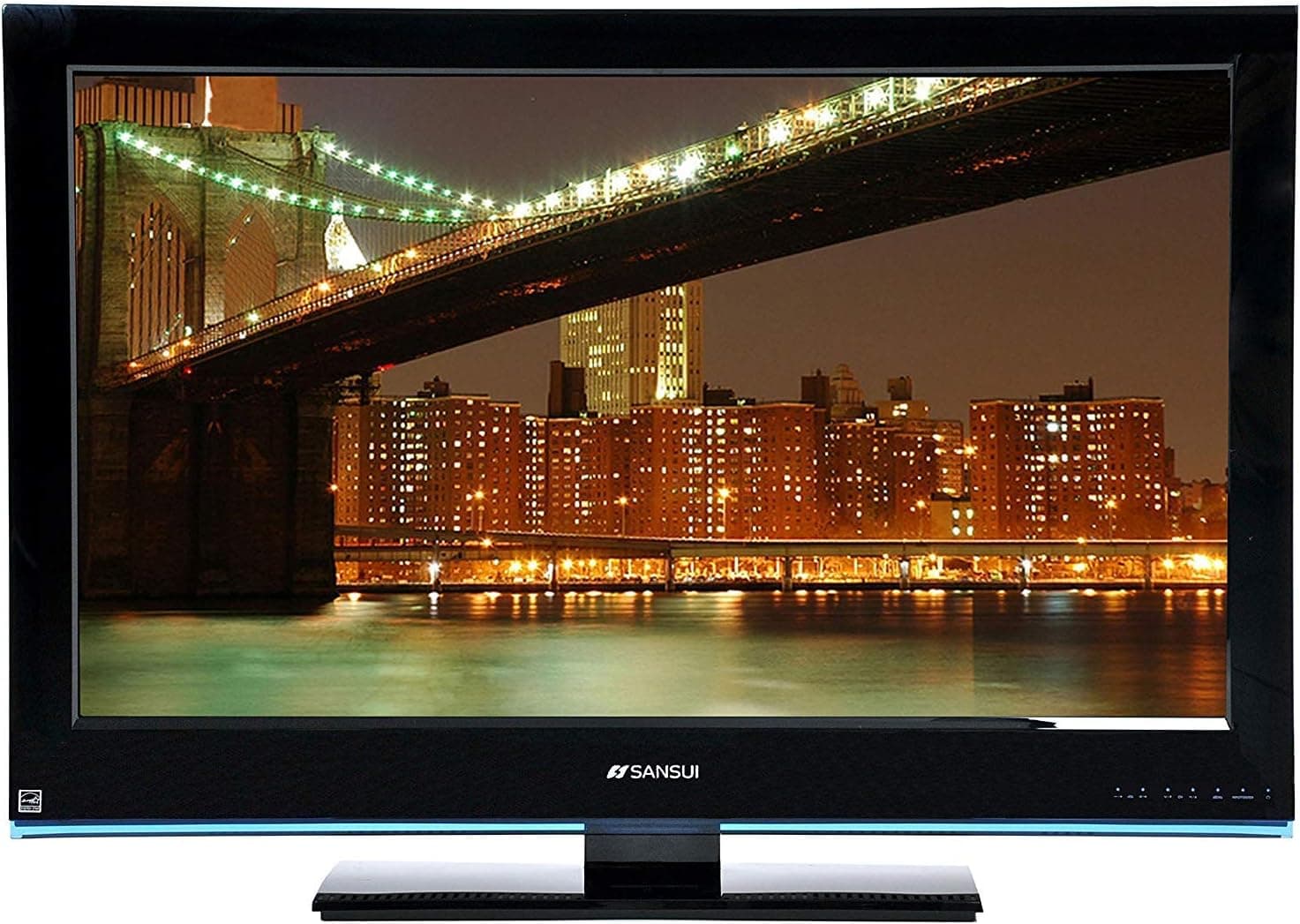 Sansui SLED3280 32-Inch Widescreen LED 1080p HDTV with 30 3/4 x 20 x 2 3/8 Inches Panel