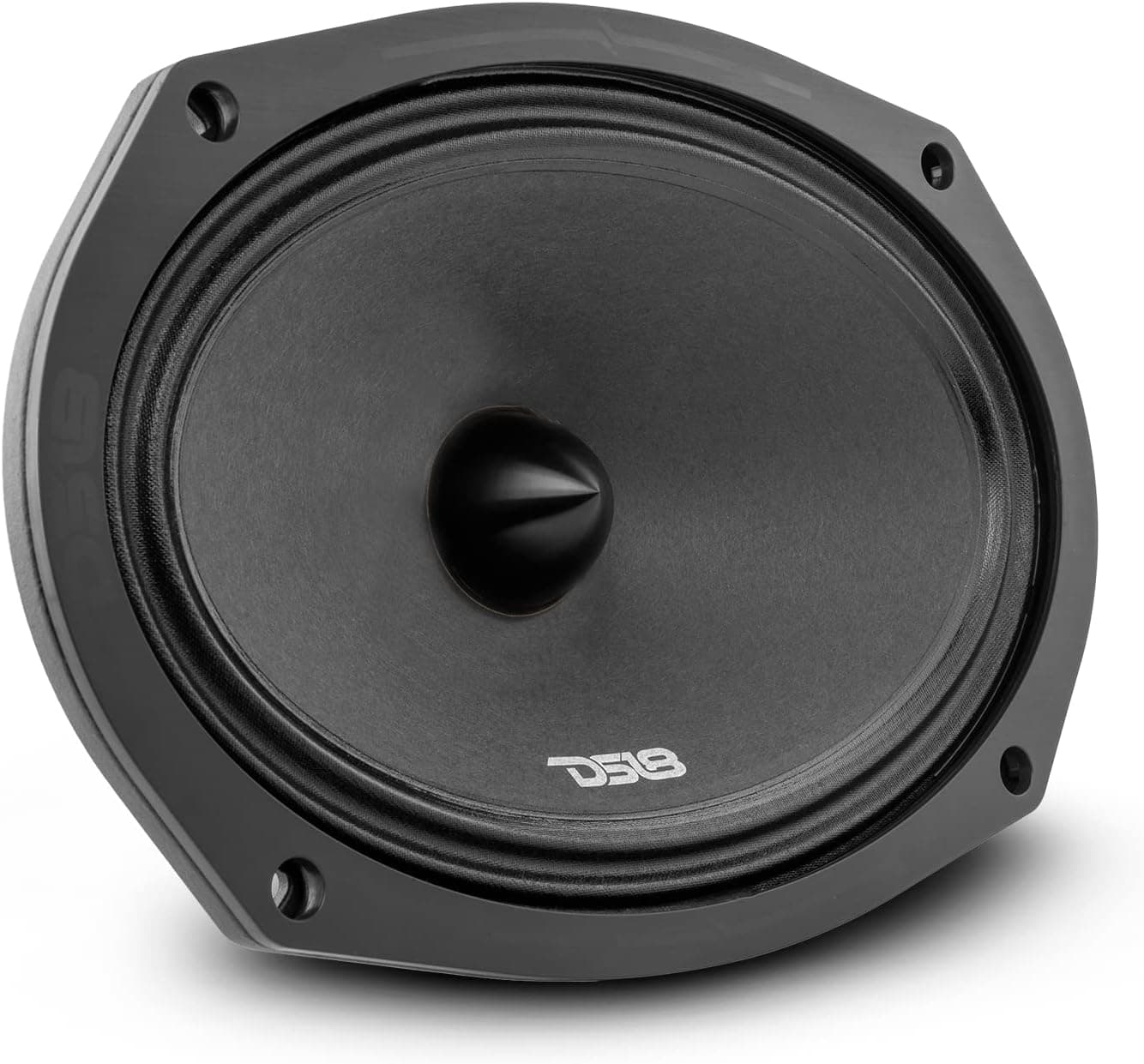 DS18 PRO-ZXI694BM 6 X 9 Inches Pro Audio Mid-Range Loudspeaker with Bullet and Grill 600 Watts 4-Ohm (1 Speaker)
