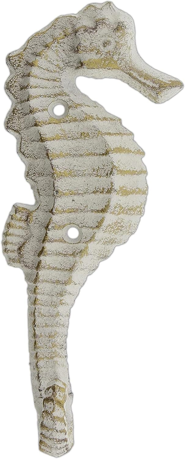 Marine Cast Iron Wall Hook (Sea Horse)