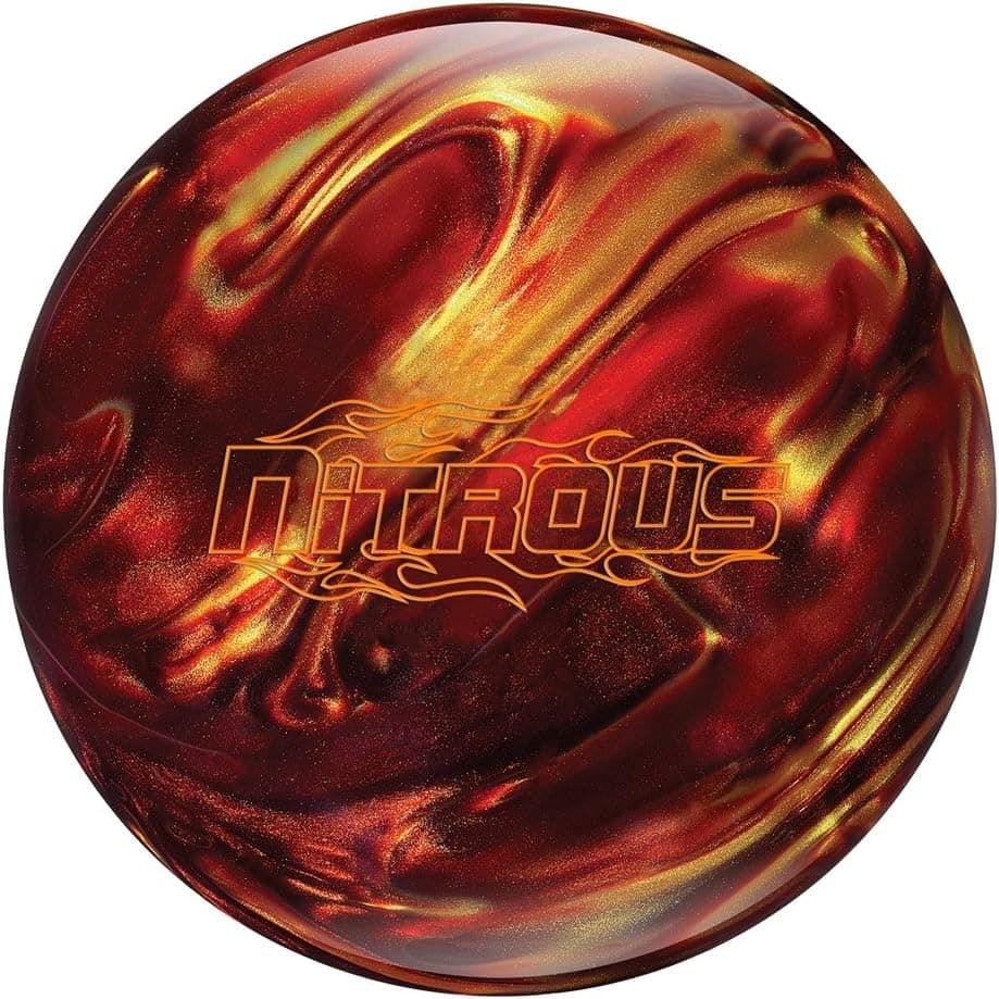 Columbia 300 Nitrous Bowling Ball Red/Gold, 10lbs