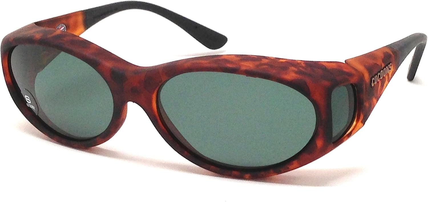 Cocoons Live Eyewear Sunglasses Stream Line (Small) Tortoise Polarized Gray C607G