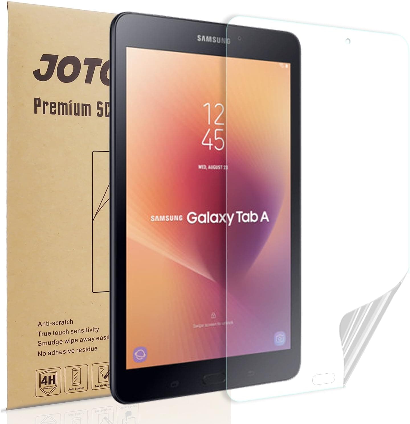 JOTO Galaxy Tab A 8.0 2017 (Old Model) Screen Protector T380 T385 - Anti-Glare, Anti Fingerprint (Matte Finish) Screen Protector Film Guard for 8.0 inch Galaxy Tab A 2017 T380 T385, 3 Count