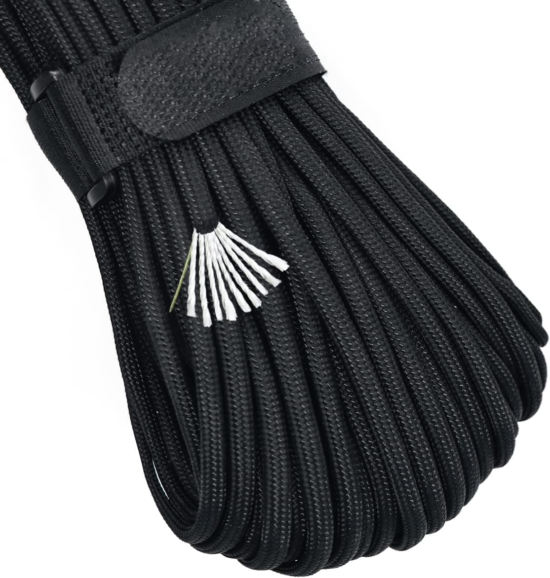 PSKOOK 550 Paracord/Parachute Cord, 1/6 Inch Nylon Rope, 10-Strand Core Tactical Paracord