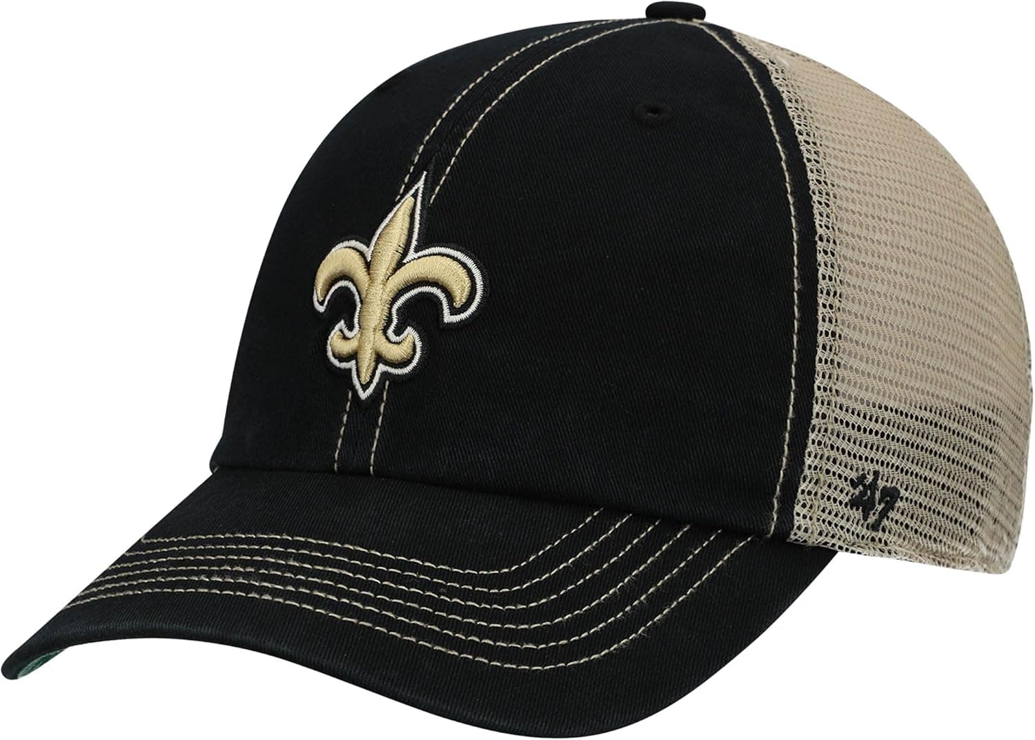 '47 Men's Cardinal/Natural Arizona Cardinals Trawler Trucker Clean Up Snapback Hat