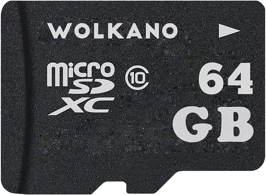 Wolkano 64GB MicroMiniSD Card Class 10 Memory Card 64gb with Adapter (64gb)
