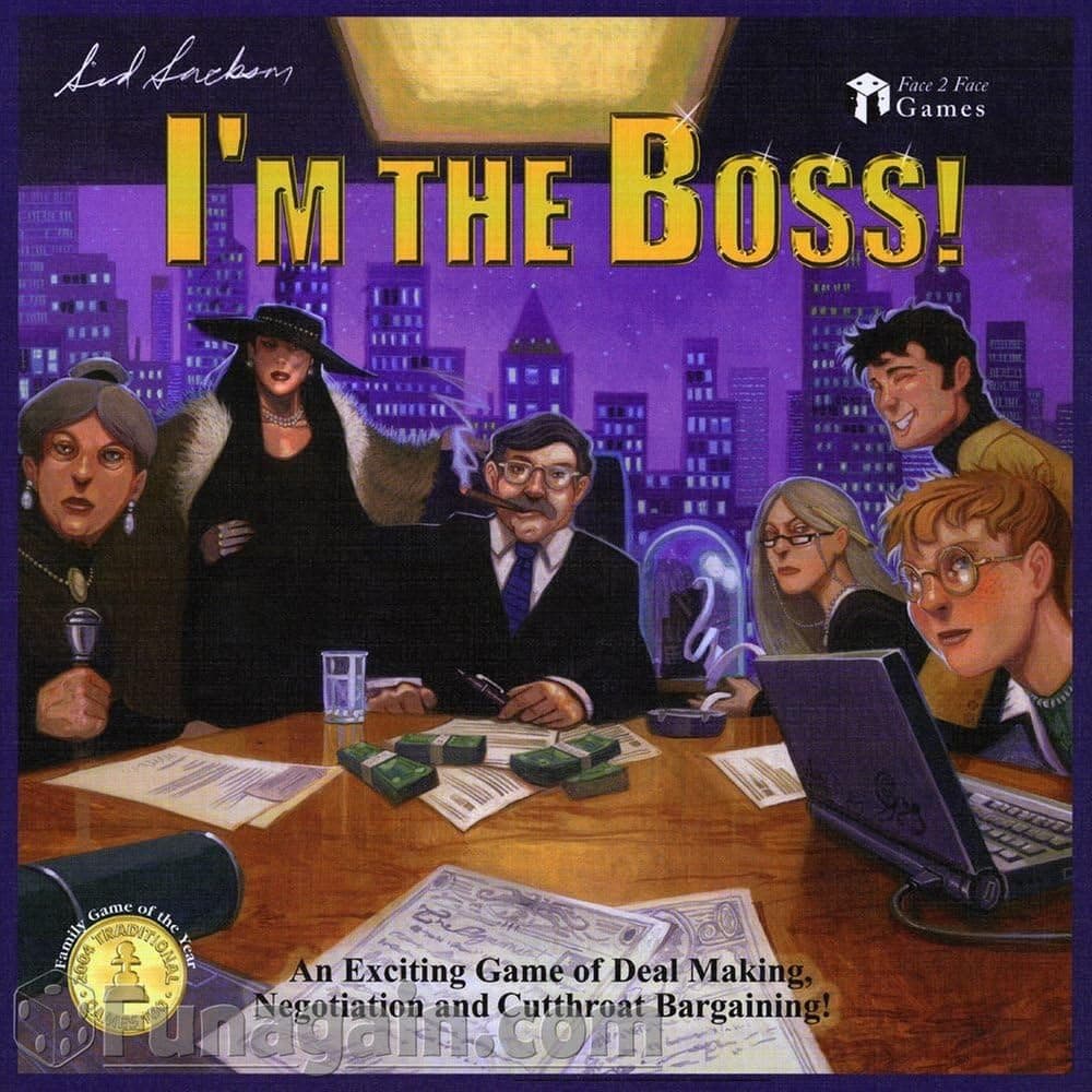 Face 2 Face Eagle-Gryphon Games I'm The Boss Bargaining Board Game