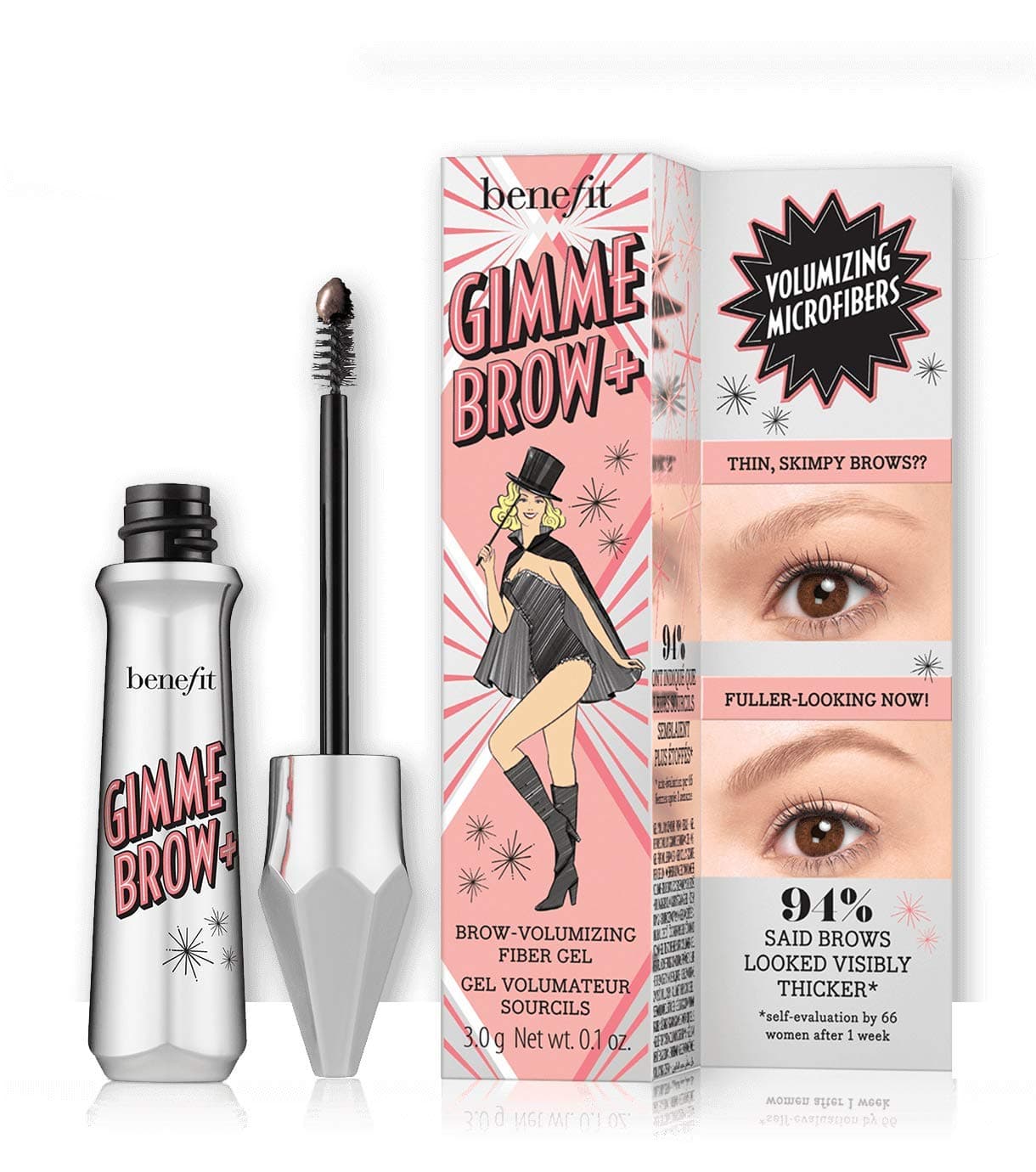 Benefit Gimme Brow+ Volumizing Fiber Gel Gimme Brow+ Light Skin - 1