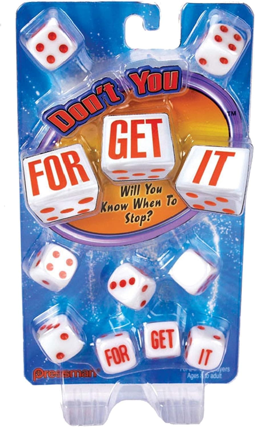 Pressman Don't You Forget It - Will You Know When to Stop, Blue, 5"