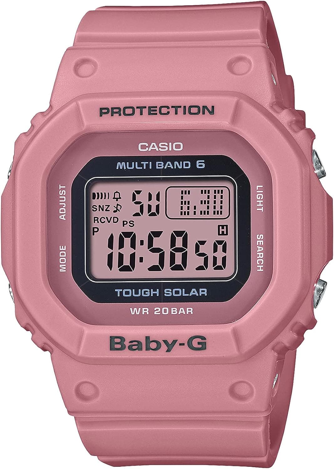 Casio BGD-5000UET-4JF [Baby-G Radio Wave Solar Watch 20 ATM Water Resistant Ladies Rubber Band] Watch Shipped from Japan