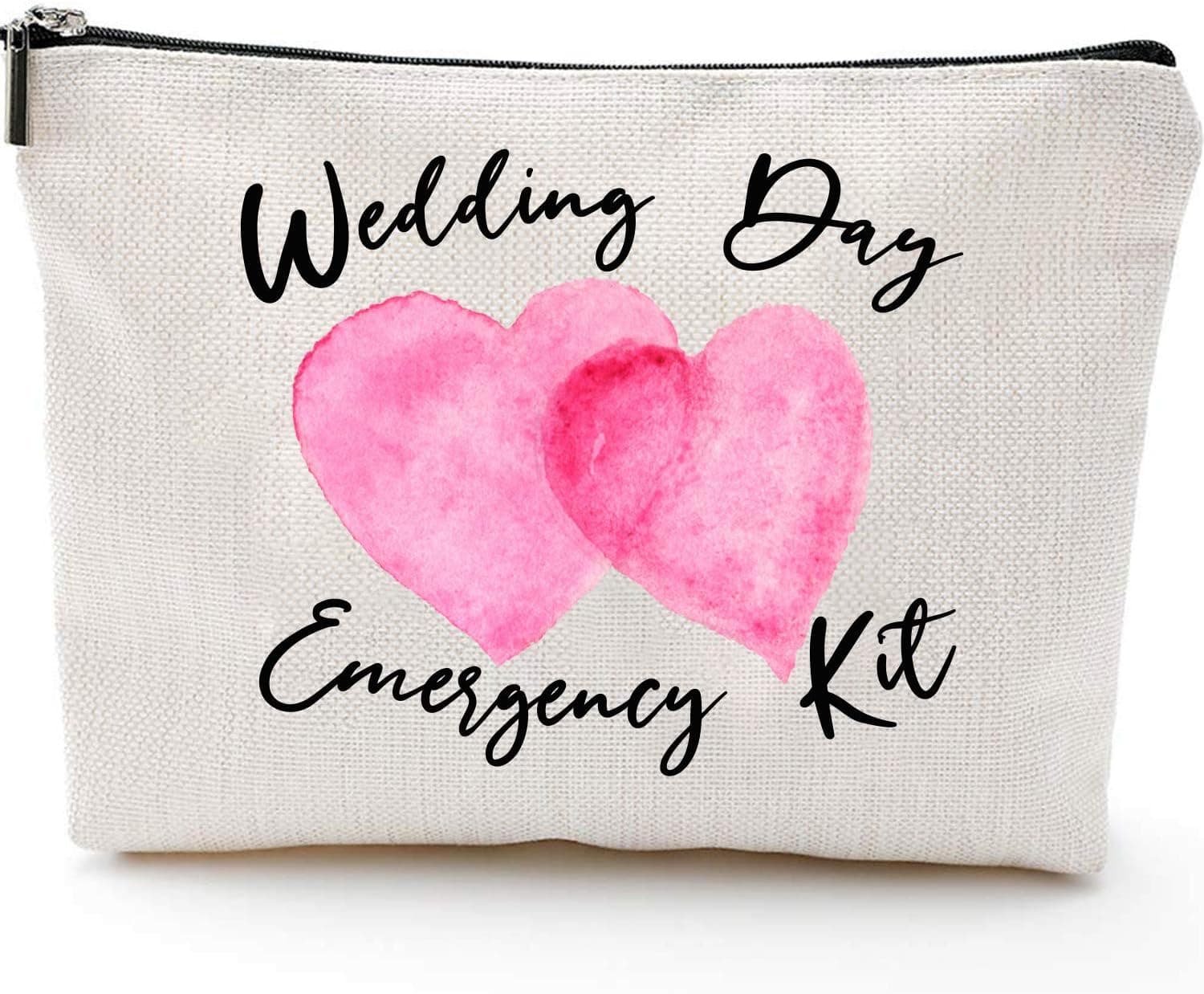 Wedding Day Emergency Kit Wedding Day Emergency Kit Makeup Bag, Bridal Shower, Wedding Survival Kit, Cosmetic Bag,Brides,Bridal shower