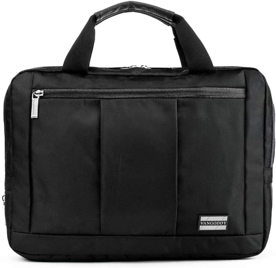 Three in One Hybrid Case for Microsoft Surface Pro 6, Surface Go, Laptops and Tablets up to 11.5 inches (Black)