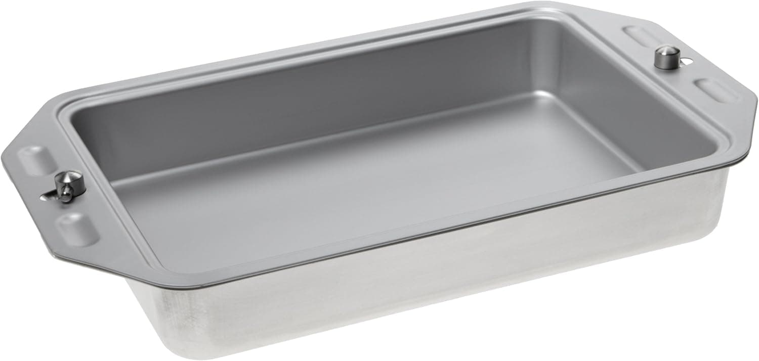 Heartland Bakeware AireGourmet Air-Insulated Convertible Covered 13 by 9 Inch Cake Pan with Lock and Take Cover
