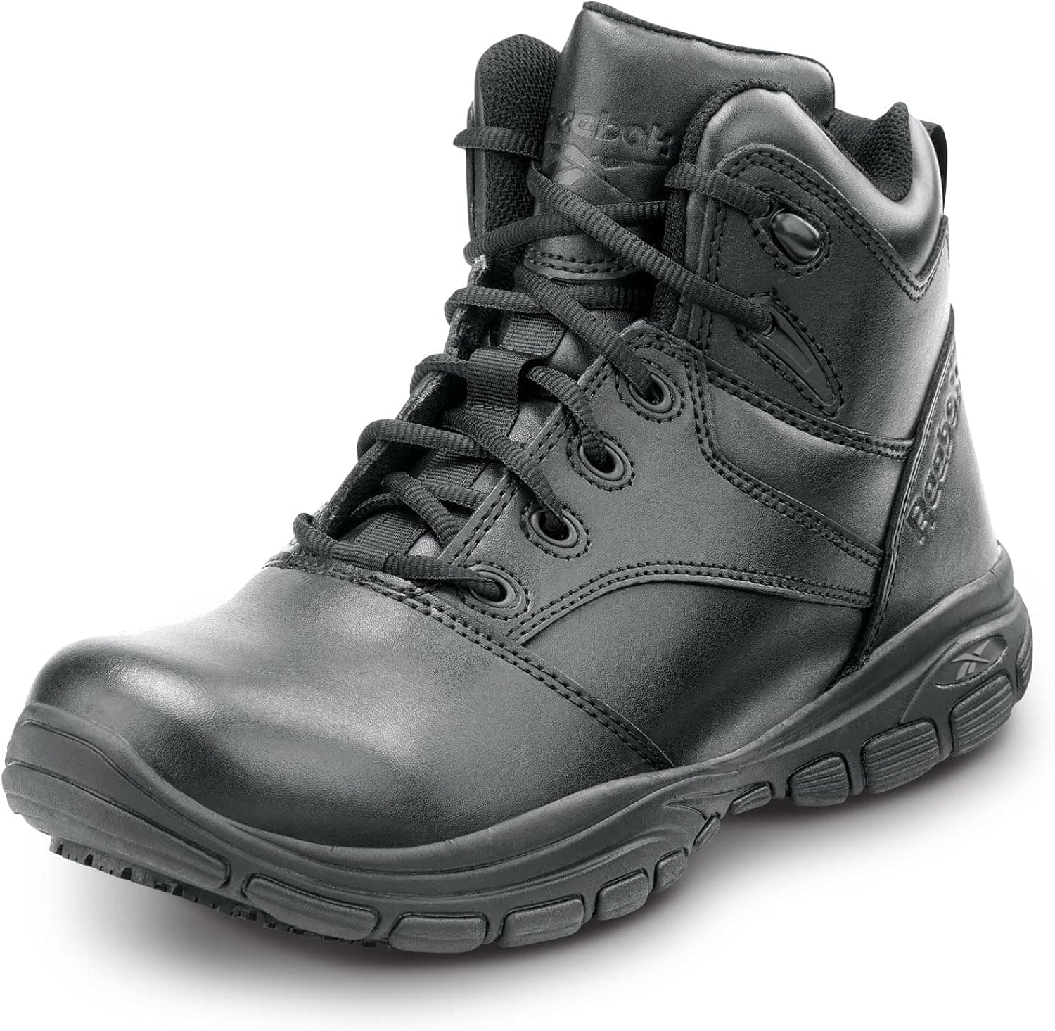 Reebok Work Senexis, Black, Men's Hi Top Athletic Style Slip Resistant Soft Toe Work Shoe