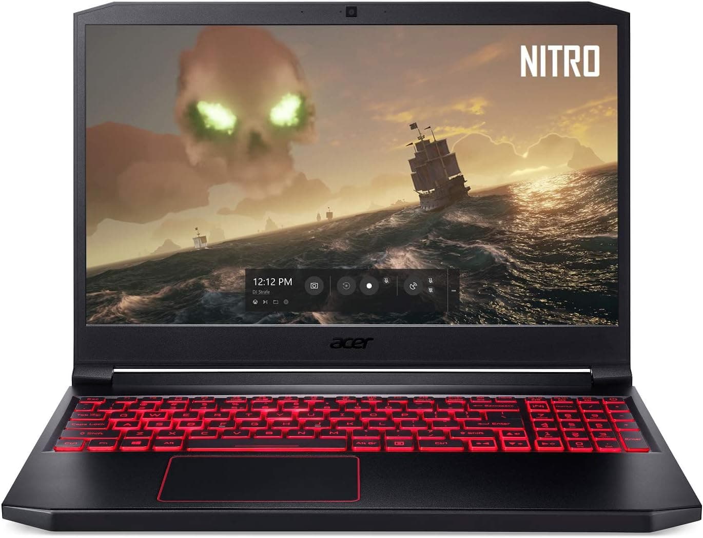 Acer Nitro 7 Gaming Laptop, 15.6" Full HD IPS Display, 9th Gen Intel i7-9750H, GeForce GTX 1050 3GB, 8GB DDR4, 256GB PCIe NVMe SSD, Backlit Keyboard, AN715-51-70TG