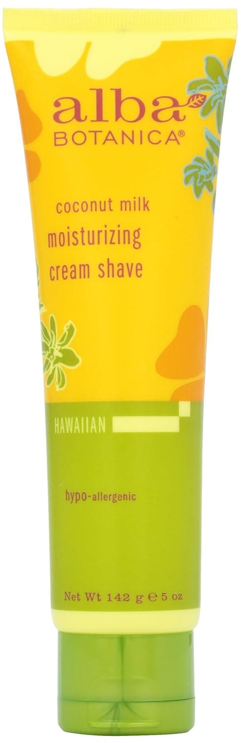 Alba Botanica, Moisturizing Shave Cream, Coconut Milk, 5 oz