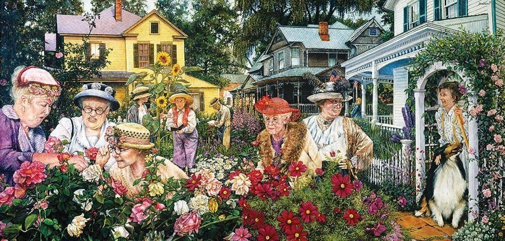 Ladies Garden Club 1000 Piece Jigsaw Puzzle by SunsOut