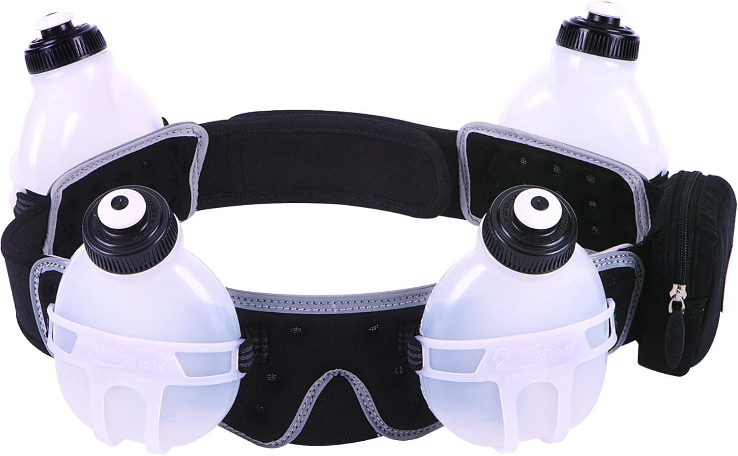 FuelBelt Revenge Black 4 Bottle Belt