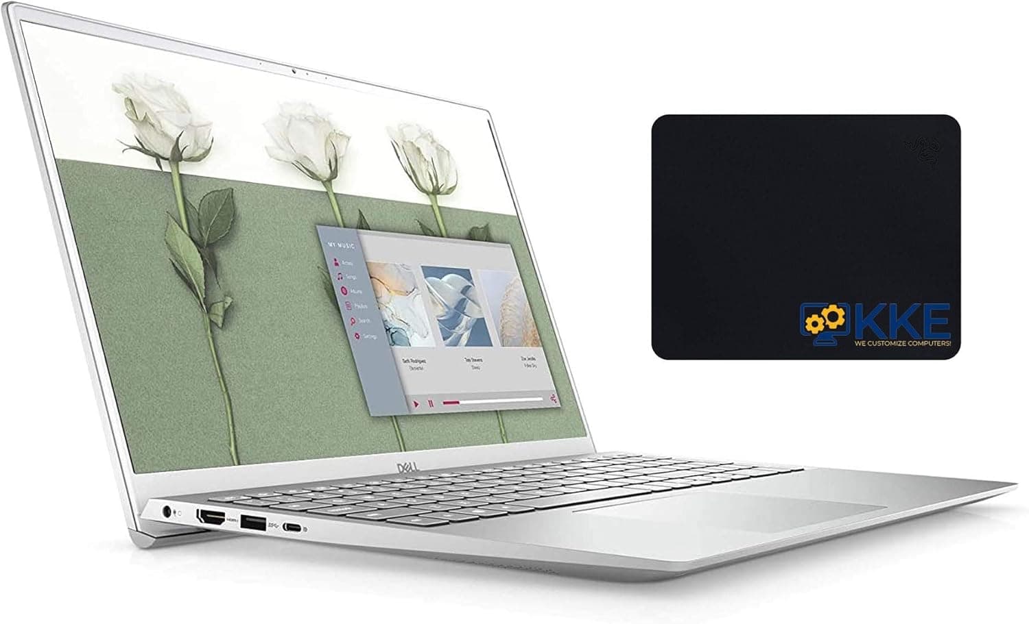2021 Dell Inspiron 15 5000 Series 5502 Laptop, 15.6" FHD Screen, 11th Gen Intel Core i3-1115G4 Processor, 12GB RAM, 256GB SSD, Backlit Keyboard, HDMI, Webcam, Wi-Fi, Win10 Home, Silver (Renewed)
