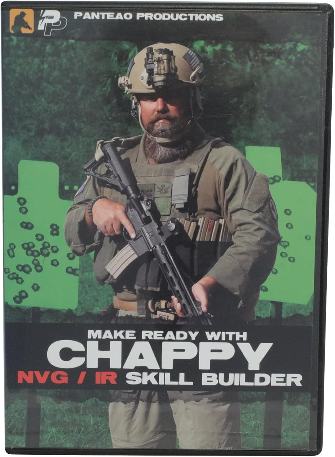 Panteao Productions: Make Ready with Chappy NVG/IR Skill Builder - PMR036 - LMS Defense - Night Vision - IR - Low Light - Night Shooting - NVG - EAG Tactical - DVD