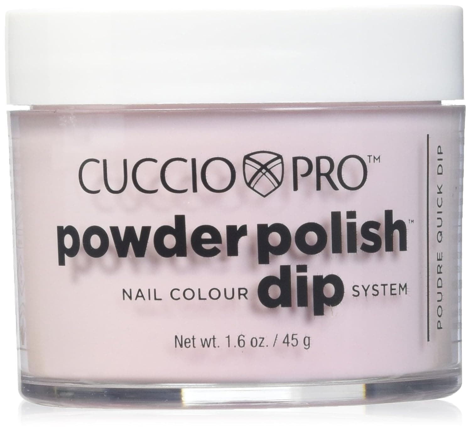 Cuccio Colour Powder Nail Polish - Lacquer For Manicure And Pedicure - Highly Pigmented Powder That Is Finely Milled - Durable Finish, Flawless Rich Color - Easy To Apply - Rose Petal Pink - 1.6 Oz