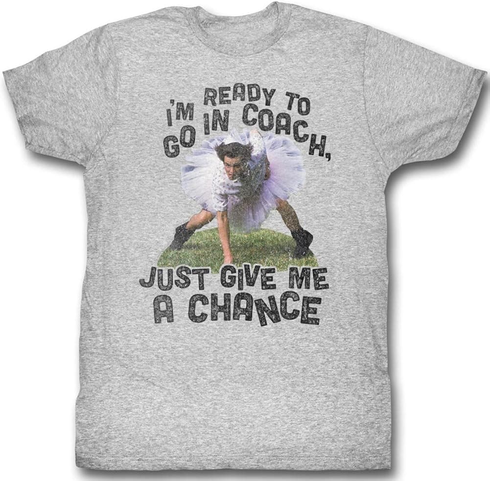 Ace Ventura: Pet Detective Comedy Movie I'm Ready Coach Adult T-Shirt Tee