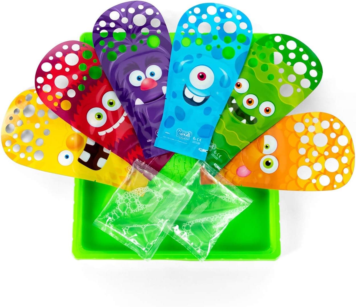 Glove-A-Bubble Mini Party Pack - 6 Wearable Outdoor Bubble Toys for Kids - Age 3+