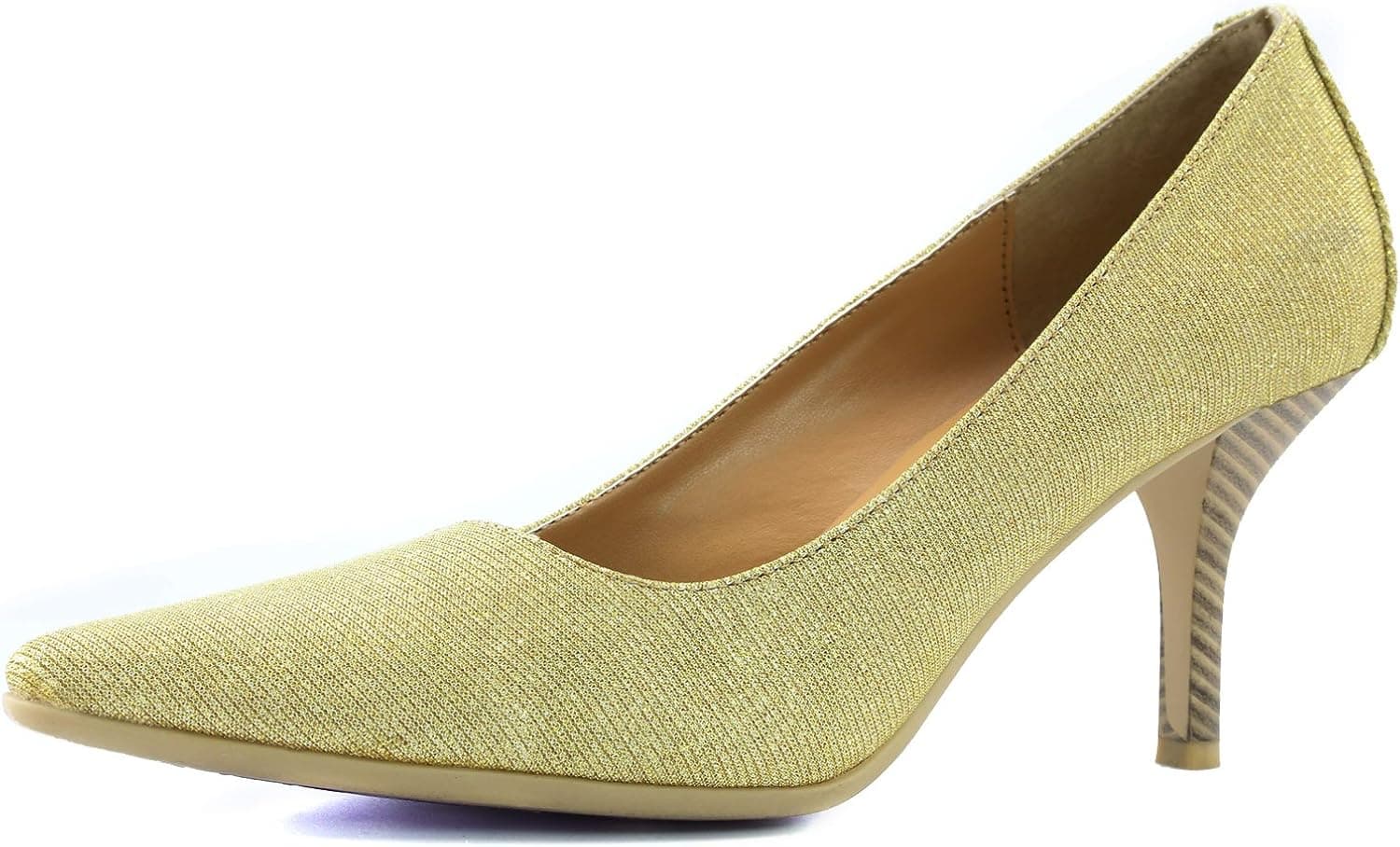 DailyShoes Women's Classic Fashion Pointed Toe High Heel with Special Rubber Non-Slip Sole Dress Pumps Shoes