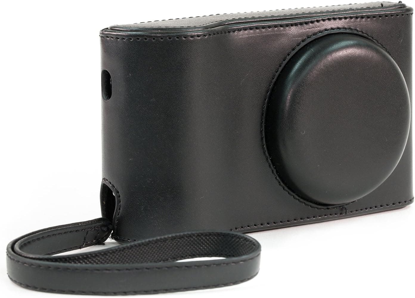 MegaGear Protective Black Leather Camera Case , Bag for Samsung Galaxy Camera EK-GC100, Samsung EK-GC110 Galaxy, Samsung GC200 Galaxy Camera 2 Digital Camera