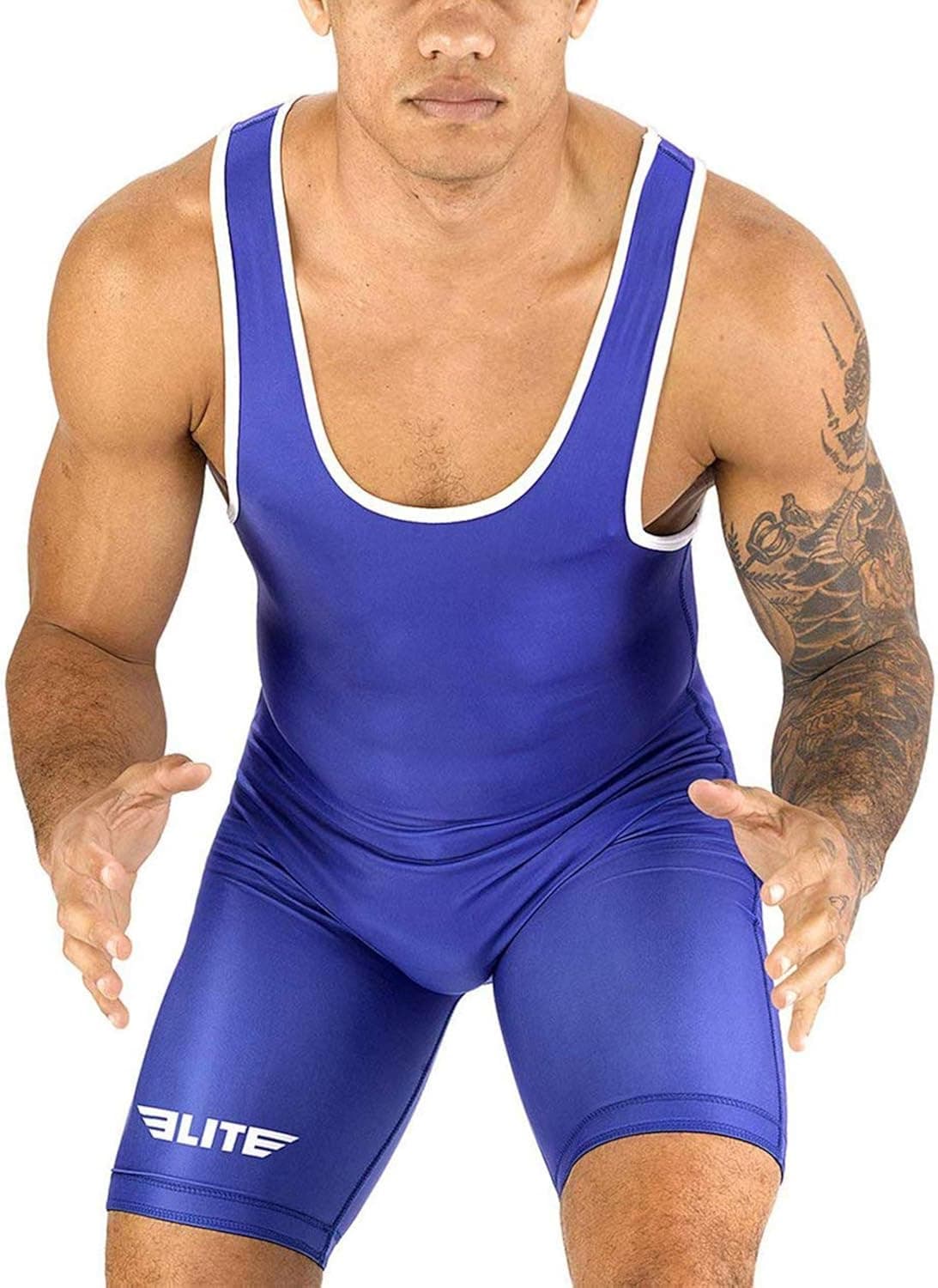 Elite Sports Men’s wrestling singlets, Standard Singlet for Men Wrestling Uniform