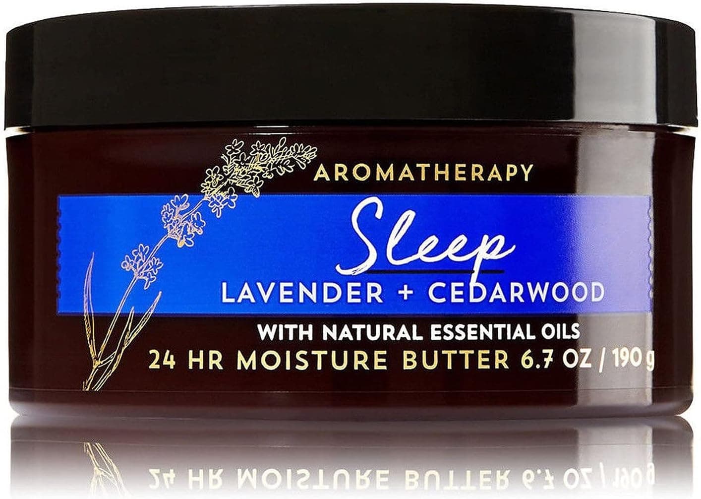 Bath Body Works Aromatherapy Moisture Butter, Sleep Lavender Cedarwood