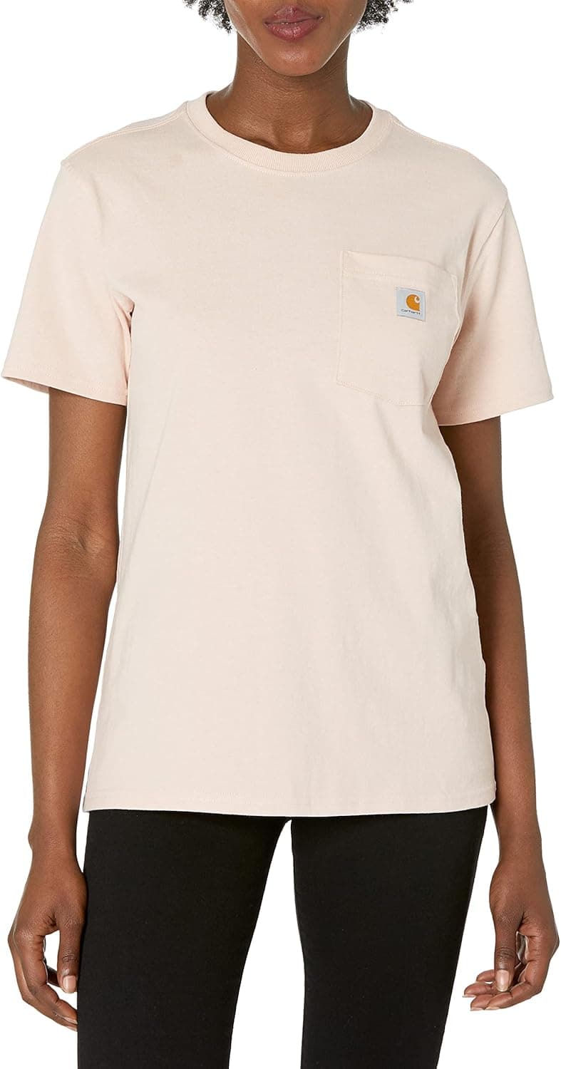 Carhartt Women's Loose Fit Heavyweight Short-Sleeve Pocket T-Shirt (Closeout)