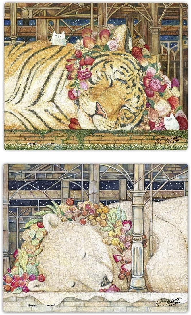 Pintoo - HE1013 - Sweet Dreams - Combo Set - 160 (80x2) Piece Plastic Puzzle