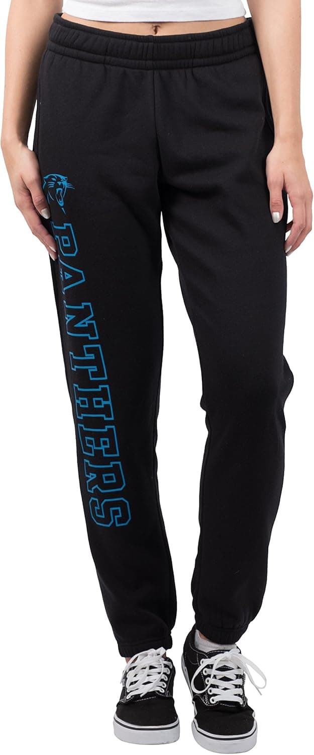 Ultra Game NFL Women's Super Soft Fleece Jogger Sweatpants