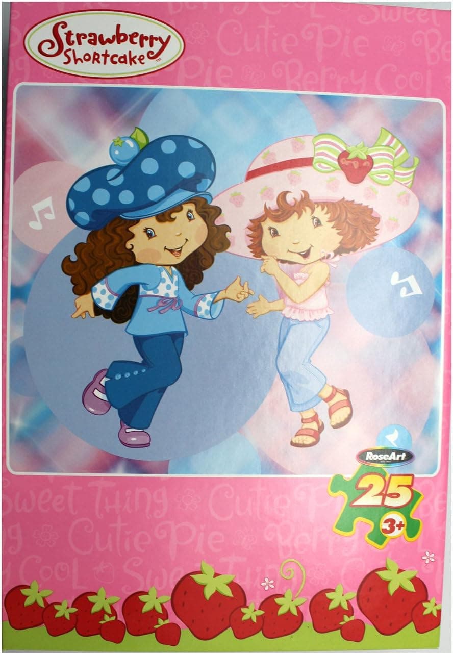 AMERICAN GREETINGS 25 Piece Strawberry Shortcake Dancing Queen Puzzle - Strawberry Shortcake Puzzle