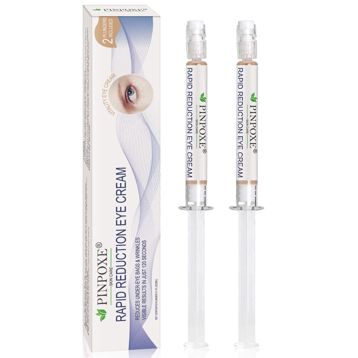 Eye Cream, Eye Serum, Eye Repair Cream, Eye Gel, Eye Bags, Rapid Reduction Eye Cream, Anti-Aging Eye Cream, Anti Wrinkle Eye Gel, 2PCS