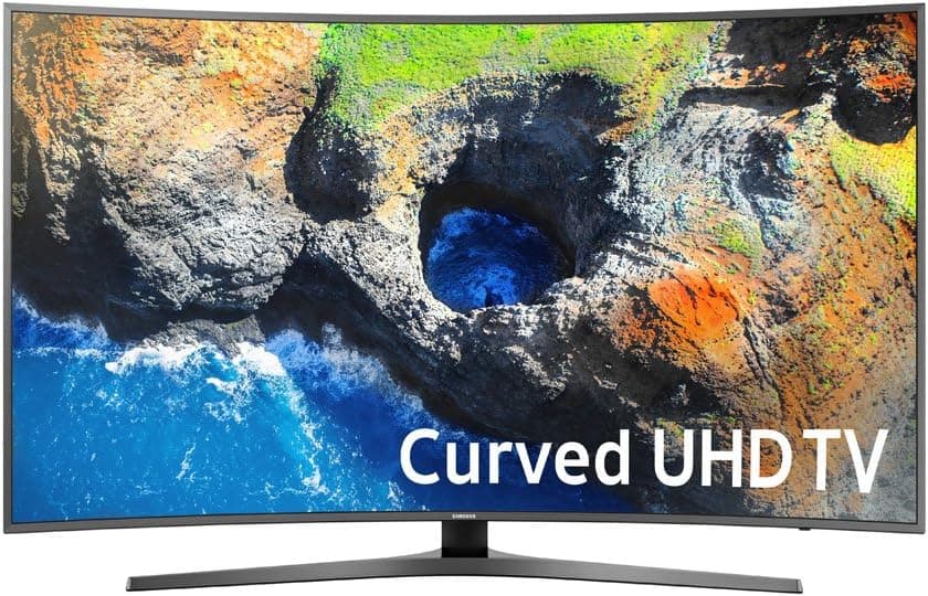 Samsung Electronics UN55MU7500 Curved 55-Inch 4K Ultra HD Smart LED TV (2017 Model)