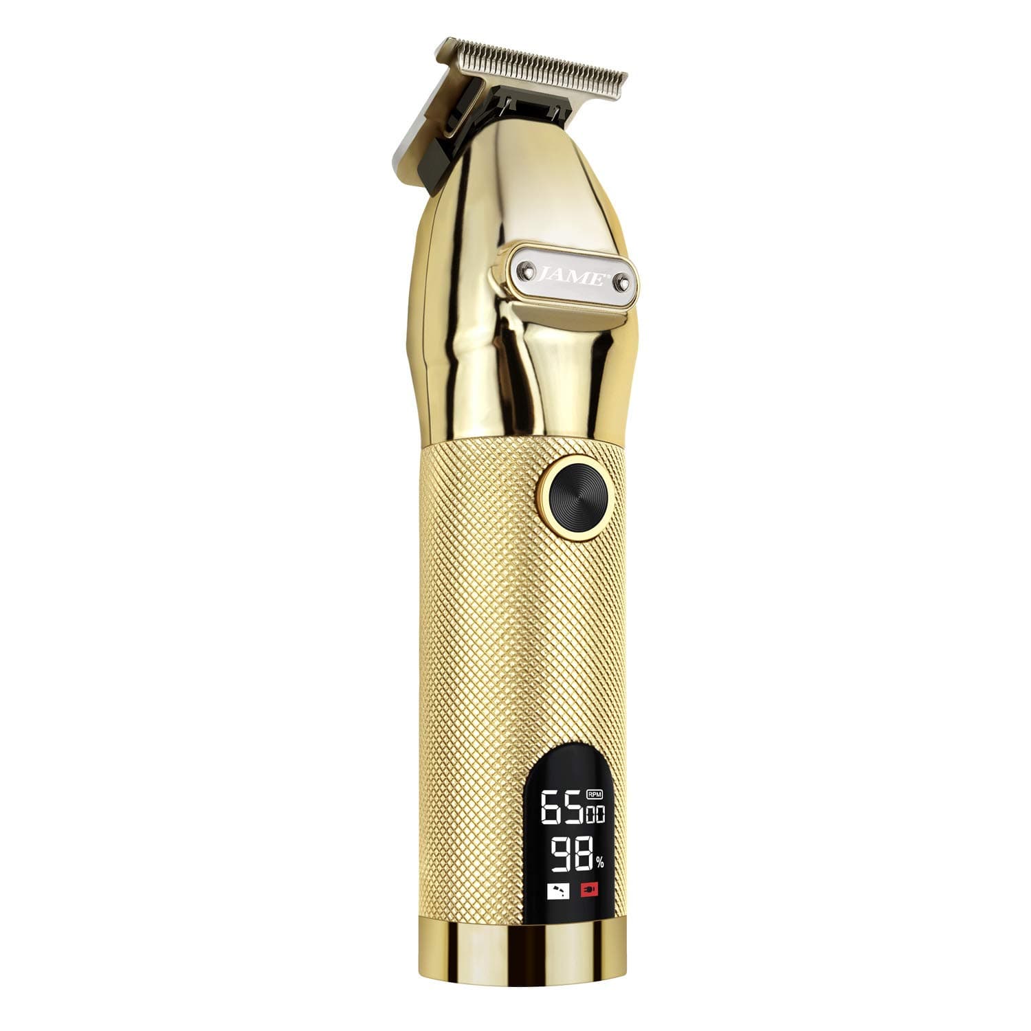Professional Hair Clippers, Cordless Outlining Trimmer Hair Cuttings Kit,Ciwellu T-Blade Close Cutting Outliner Trimmer For Men, LCD Display Zero Gapped Detail Barber Beard Shaver