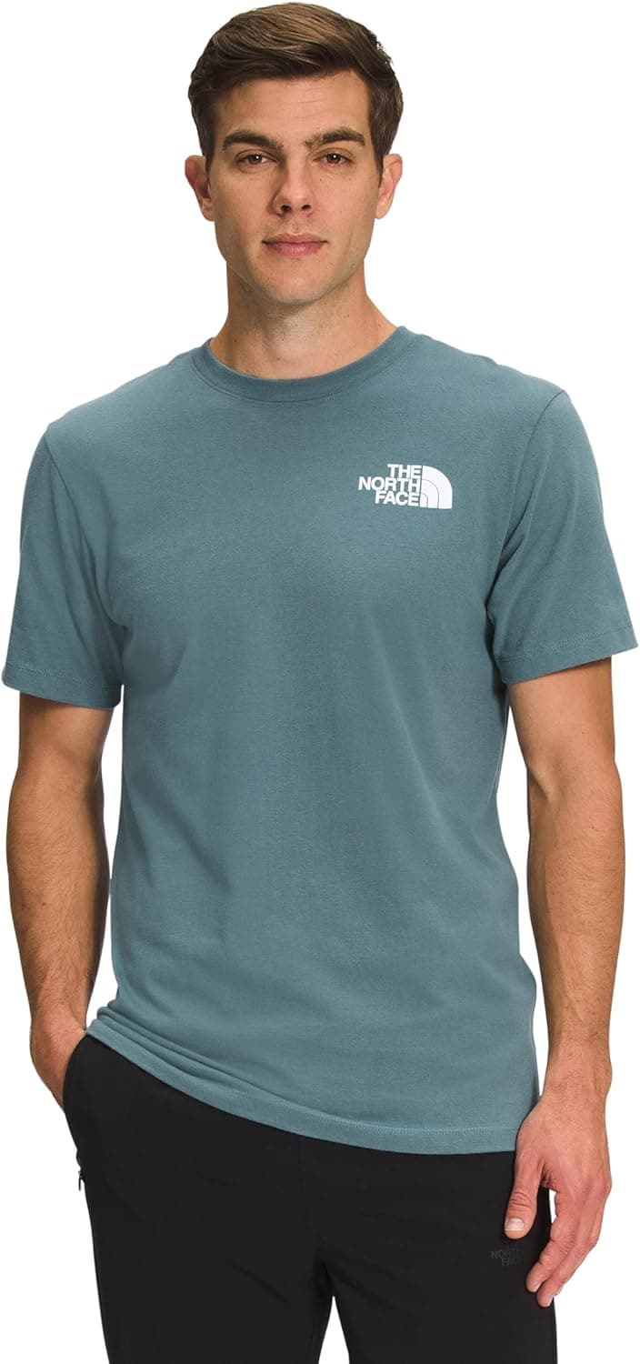 THE NORTH FACE Men's Short Sleeve Box NSE Tee, Goblin Blue, X-Large