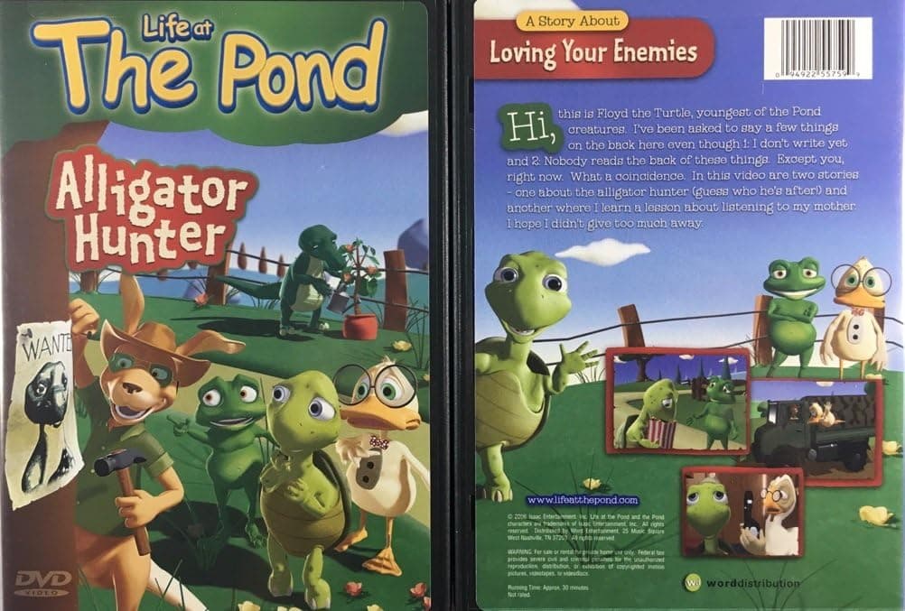 Life at the Pond 8-Pack Ultimate DVD & CD Bundle with All Pond DVDs & CDs - Teach Your Kids Biblical Values, Virtue, and Character - Faith, Fun, and Values Guaranteed
